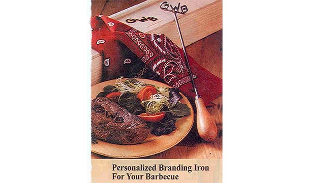Personalized Branding Iron