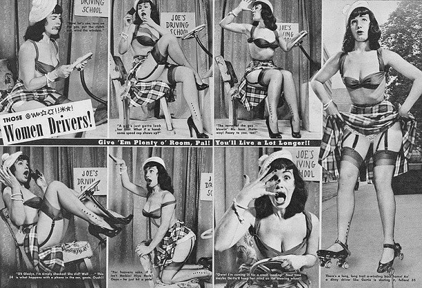 Bettie_Page_driving ad