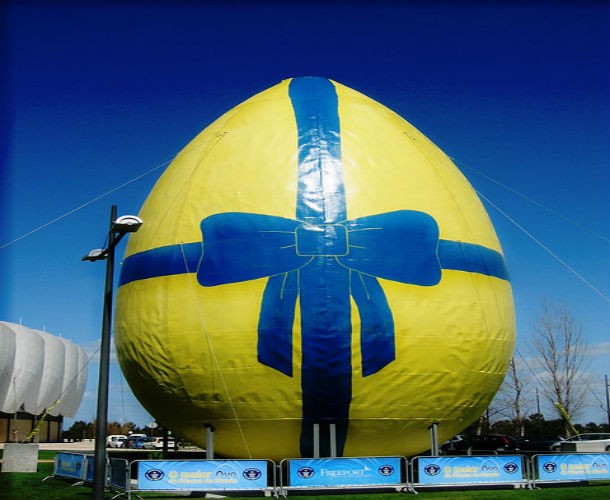 World's Largest Decorated Easter Egg