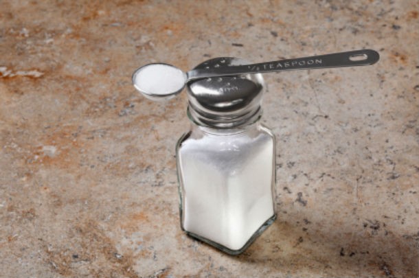 teaspoon of salt