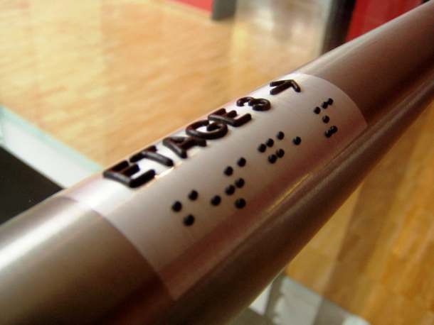 braille handrails