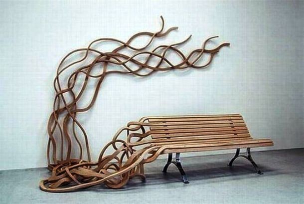 spaghetti bench