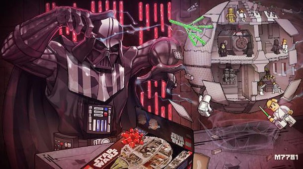 Darth Vader and Legos
