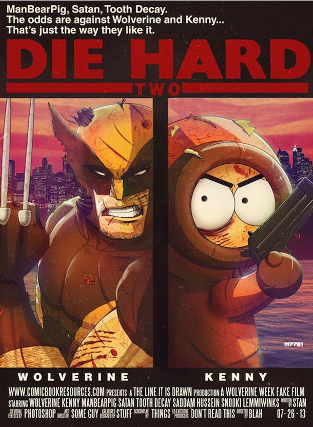 Die Hard Wolverine and Kenny