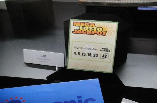 D23_Expo_2011_-_Lost_props_(Hurley's_lottery_ticket)_(6075269427)