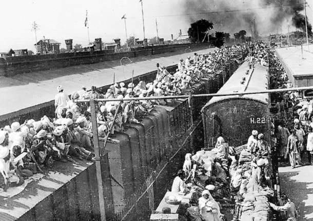 muslims on train to pakistan