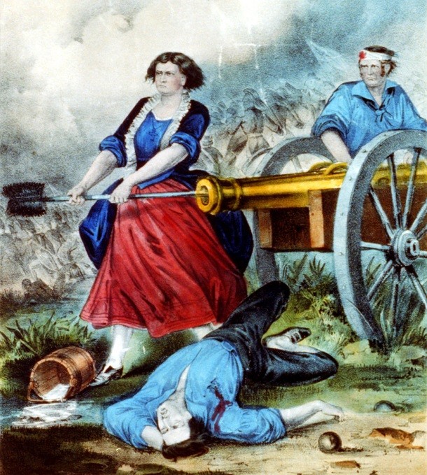 Molly_Pitcher_currier_ives