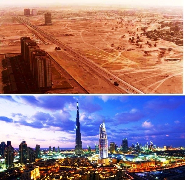 25 Before And After City Pictures That Will Blow Your Mind