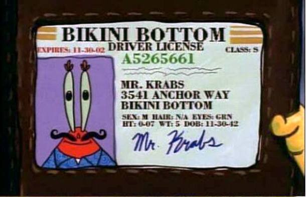 Mr. Krabs ID