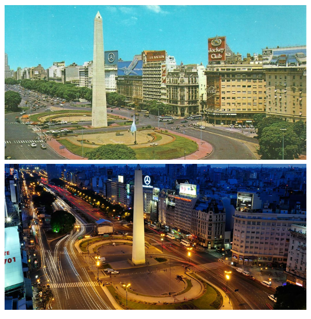 Buenos Aires 1980's and now
