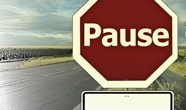 Hit the pause button