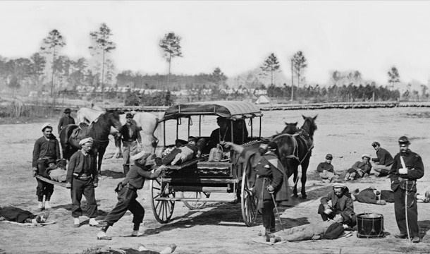 Civil War ambulance