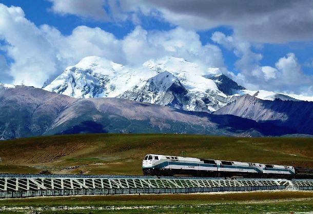 Shanghai to Lhasa Railway