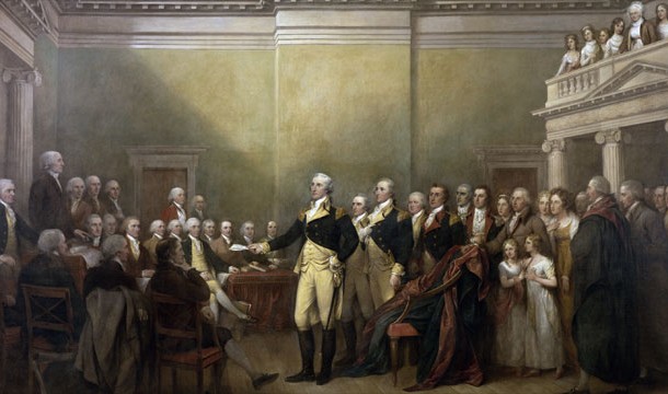 George Washington resignation