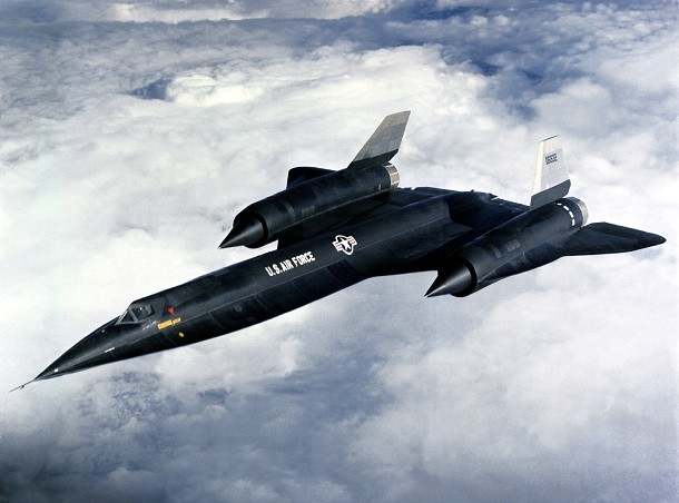 A-12 flying