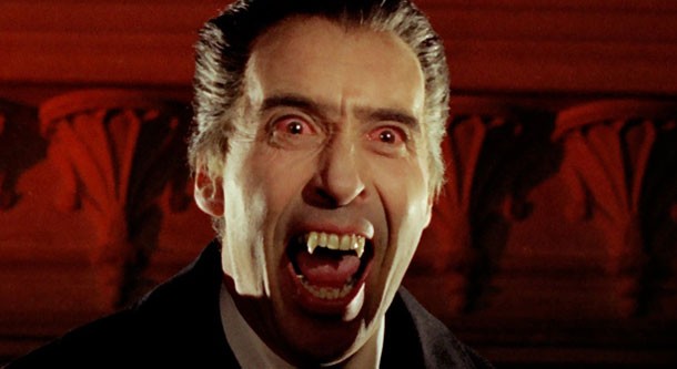 Sir Christopher Lee as Dracula