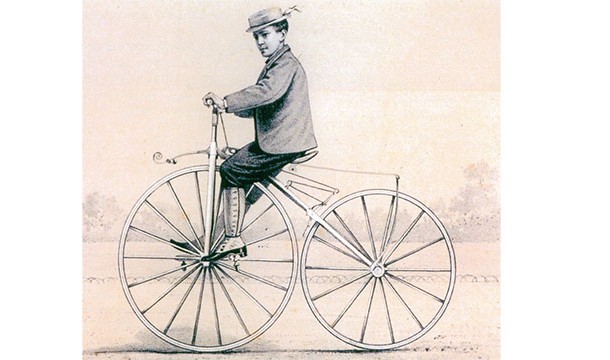 The first velocipedes were nicknamed boneshakers