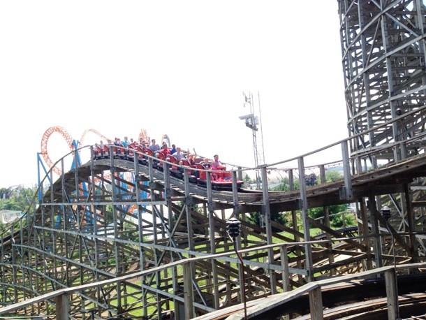 Wildcat roller coaster