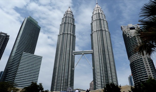 Tallest Twin Towers - Petronas Twin Towers (Malaysia)