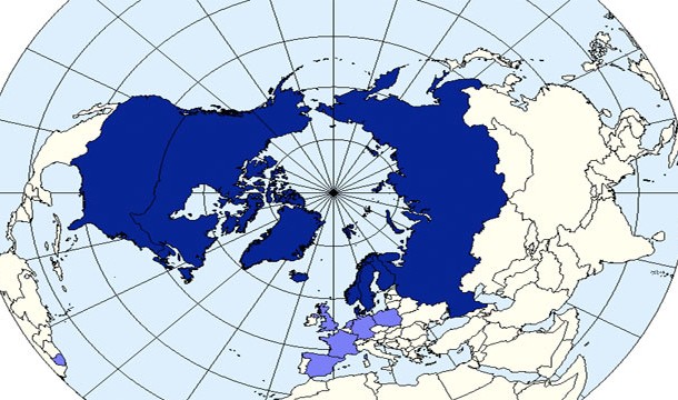 The Arctic countries - Russia, United States, Norway, Denmark (Greenland), and Canada have spent a significant amount of in territorial dispute. Currently, according to mutual agreements, nobody can lay claim the North Pole and its surrounding regions