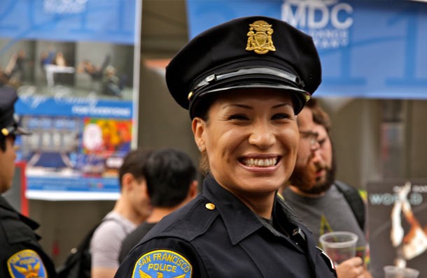 Smiling Cop