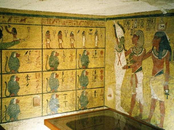burial chamber decoration valley of the kings