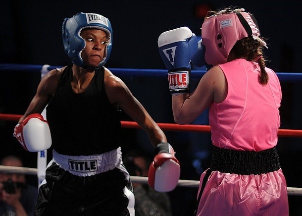 female boxing match