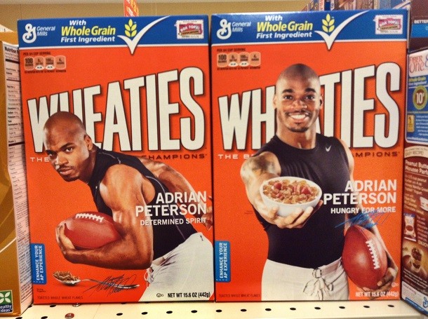 wheaties boxes