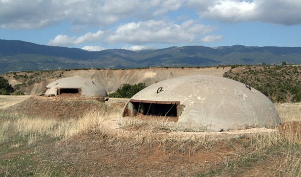 The country of Albania built hundreds of thousands of bunkers under communism. Today some of them are used to house homeless people