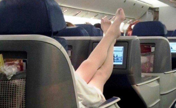 rude airline passenger