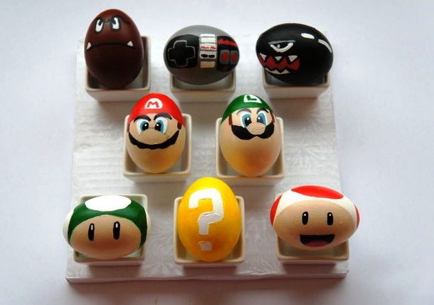 Super Mario Easter eggs