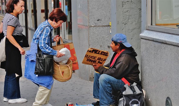 At least 30 cities have criminalized giving food to the homeless