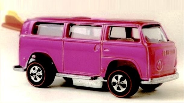 Pink Rear-Loading Volkswagen Beach Bomb