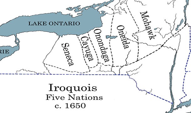 In the 1600s five tribes that were former enemies banded together to create the Iroquois Confederacy