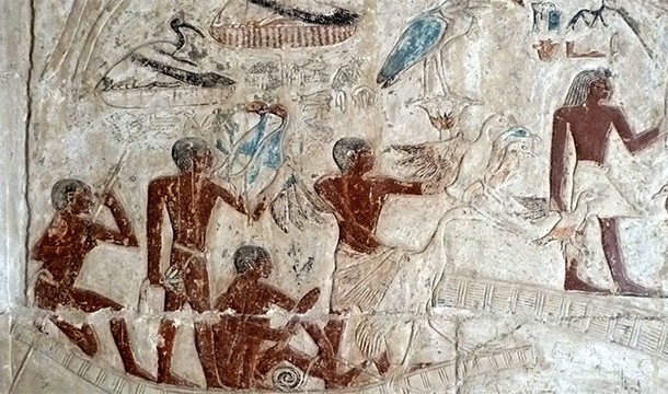 ancient egyptian tapestry
