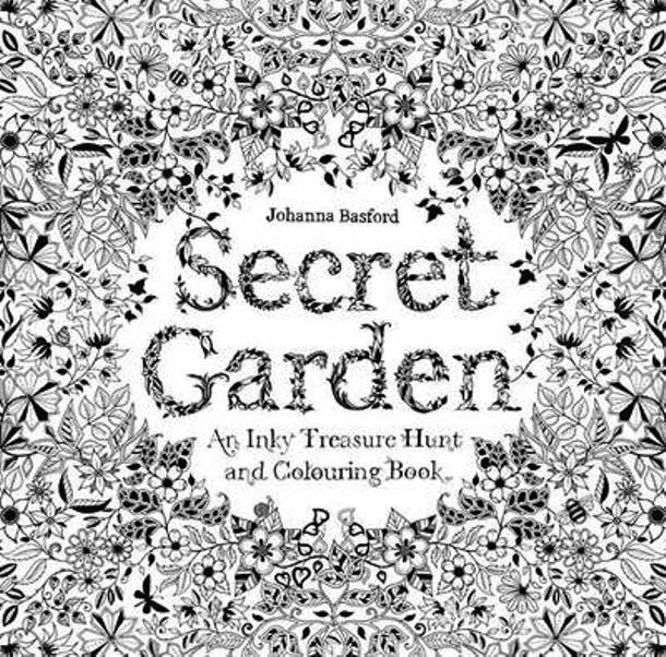 Secret Garden: An Inky Treasure Hunt and Coloring Book, author: Johanna Basford