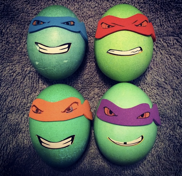 Teenage mutant ninja turtle Easter eggs