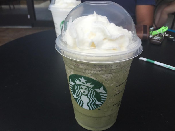 Thin Mint Frappuccino - Starbucks
