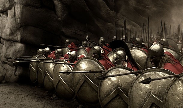 "If" - The Spartan's reply to Philip II of Macedon's warning that "If I win this war you will be slaves forever"