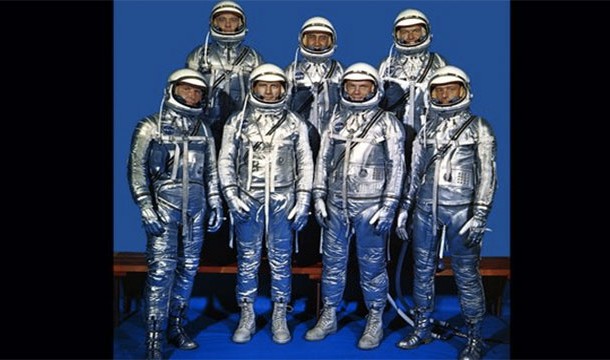 The "Mercury seven" were NASA's first astronauts (1971)