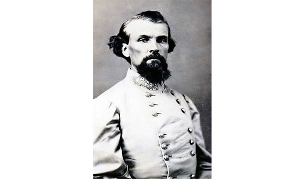 "No damn man kills me and lives." - Confederate General Nathan Bedford Forrest after being shot by a subordinate officer. Although he survived the would, he killed his assailant anyway.