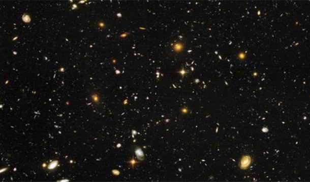 The Hubble Ultra Deep Field records the deepest and most sensitive image every taken of the night sky in visible wavelengths. The image took roughly 400 orbits and shows more than 10,000 galaxies (2004)