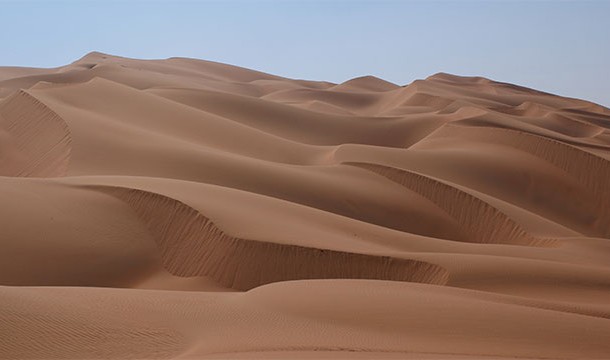Although Saudi Arabia is covered in sand, the sand is of so low quality that it has to import sand from places like Australia for use in construction projects