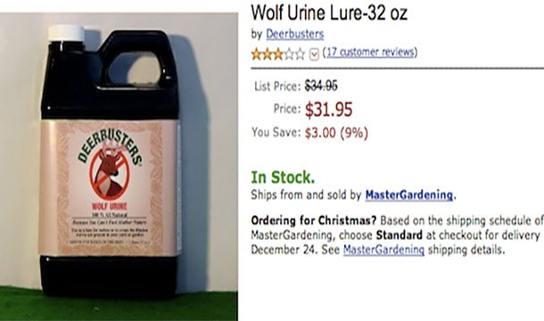 Wolf Urine Lure-32 oz