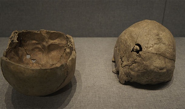 During the Ice Age, Britons used human skulls as cups