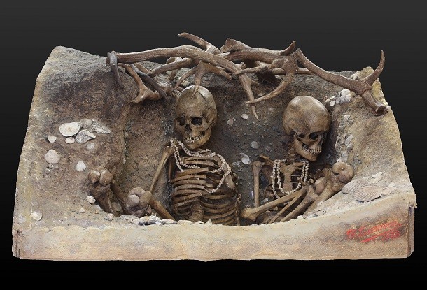 skeletons buried