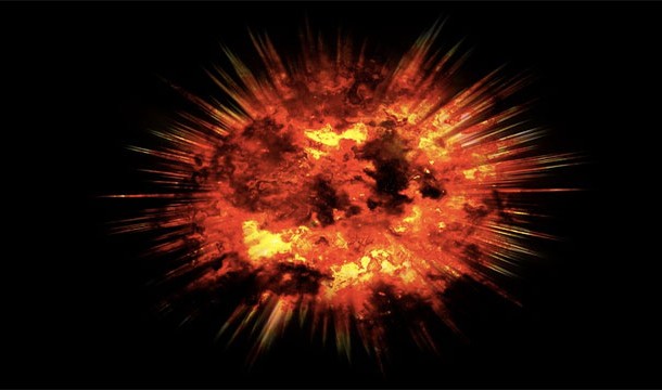 It is possible to outrun an explosion