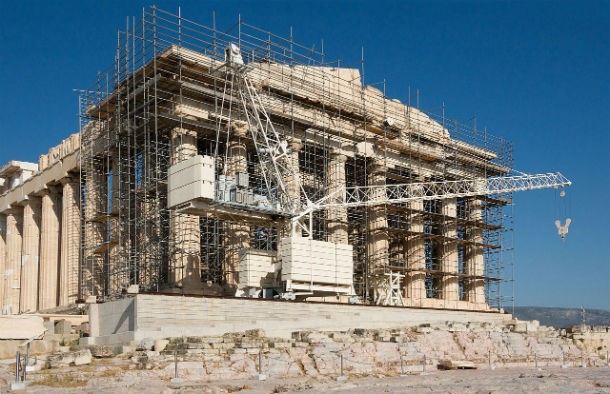 restoration of the Parthenon