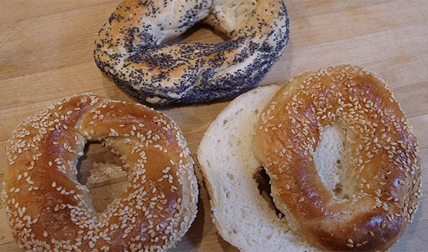 New York City levies a tax against prepared food. This means that sliced bagels are first taxed as food and then as prepared food. It's a double tax.