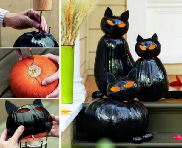 Black cat lanterns